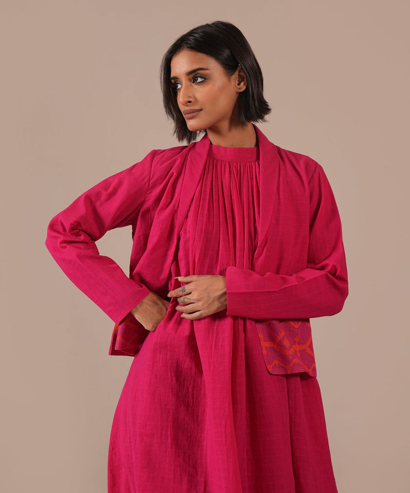 PINK AURA SET 100% cotton by Indigo Dreams in pink color for women Worldwide
