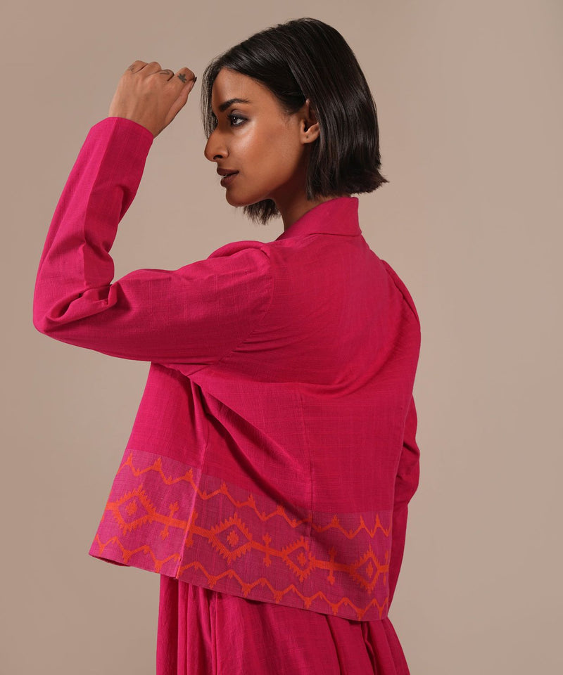 PINK AURA SET 100% cotton by Indigo Dreams in pink color for women Worldwide