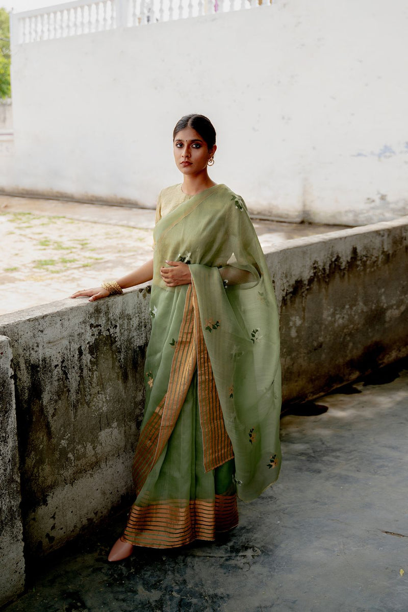 Pushpa Sari Sarees by Suparna Som for women Worldwide
