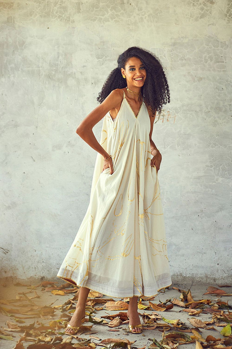 Raat Rani Set Indo-Western Wear by Khara Kapas for women Worldwide