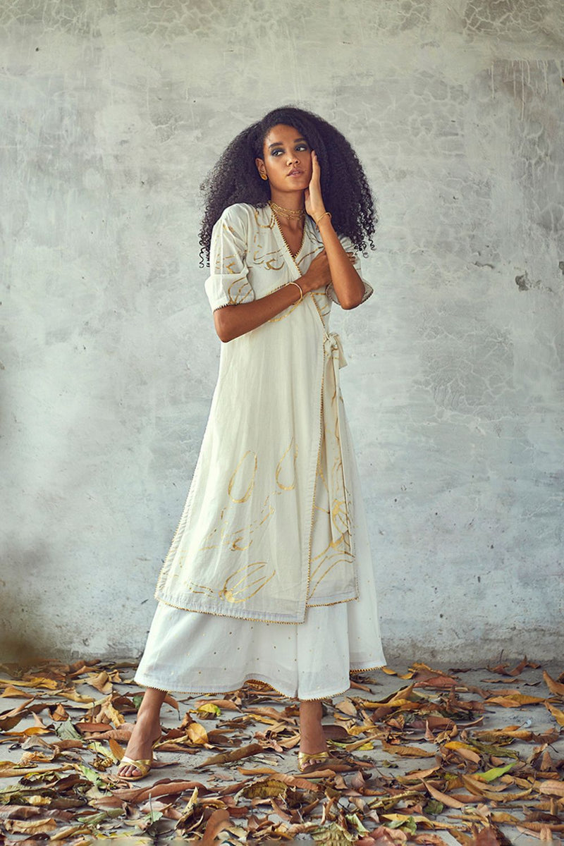 Rajnigandha Kurta (Set of 2) by Khara Kapas for women Worldwide