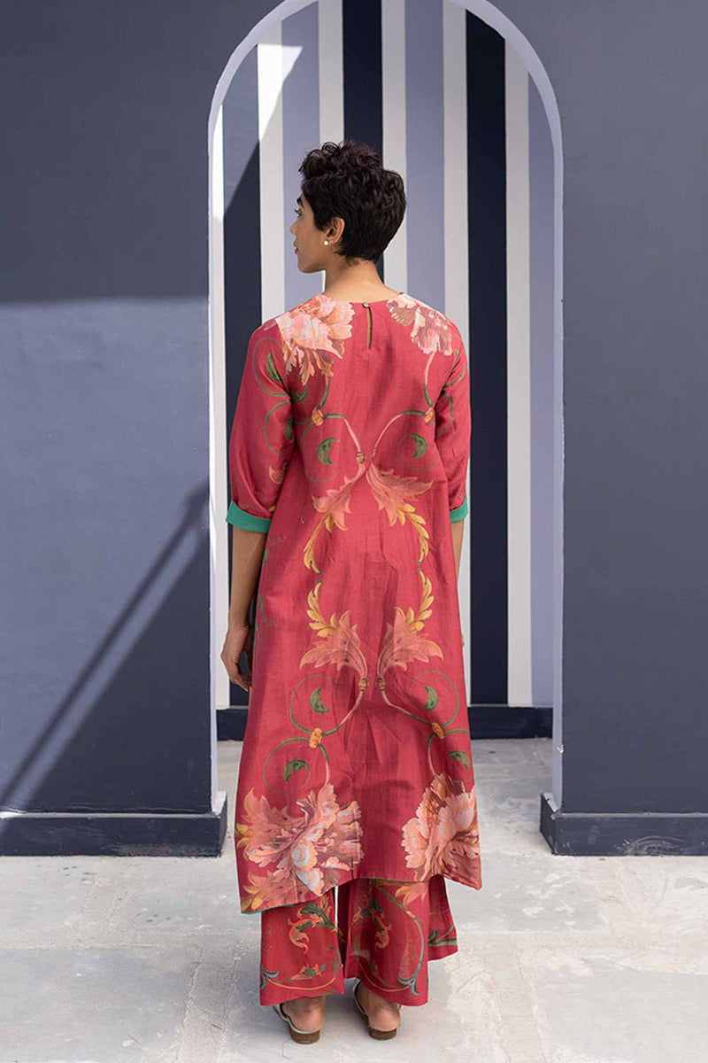 RANI ROSE KURTA SET Kurta Sets by Yam for women Worldwide