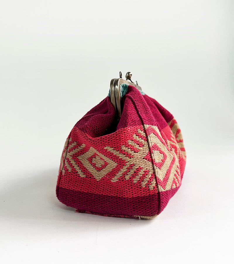 Rasberry Clutch by Khara Kapas for women Worldwide