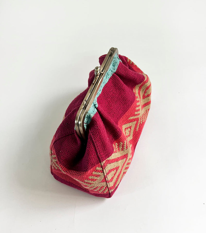 Rasberry Clutch by Khara Kapas for women Worldwide