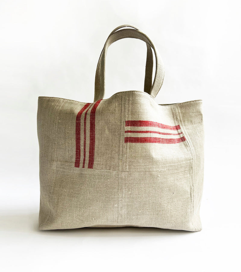 Red Nautical Bag cotton by Khara Kapas for women Worldwide