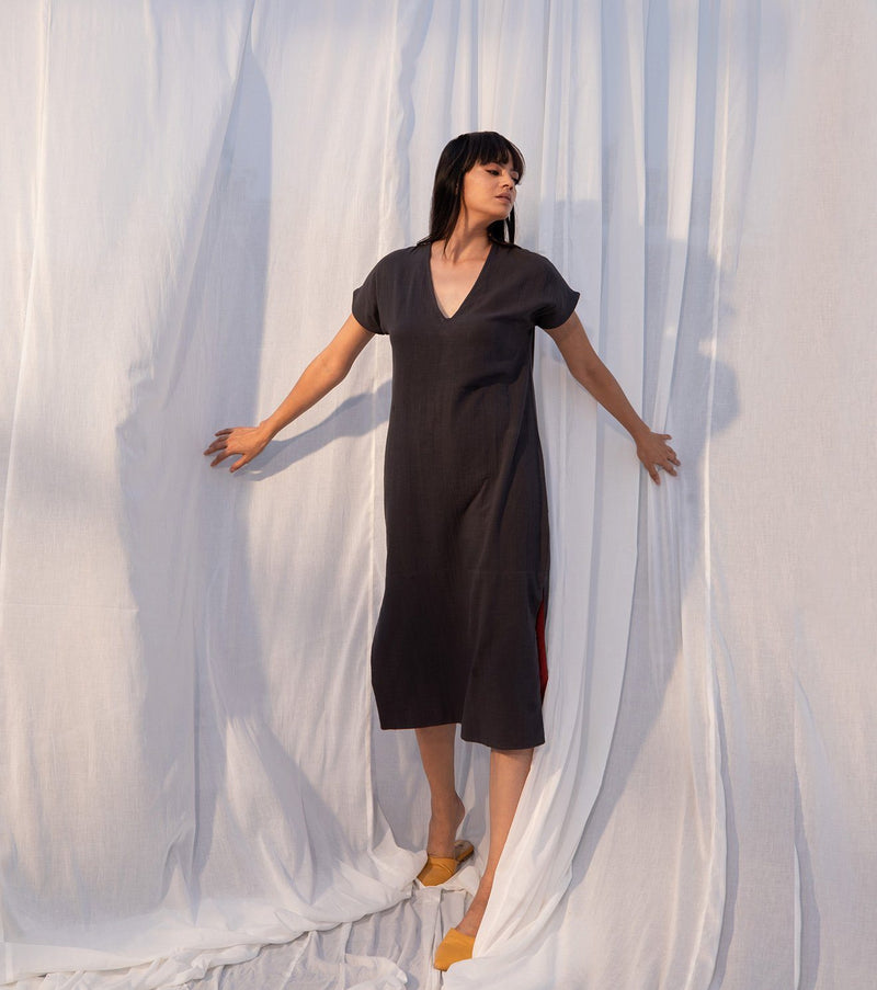 Regur by Khara Kapas in black for women Worldwide