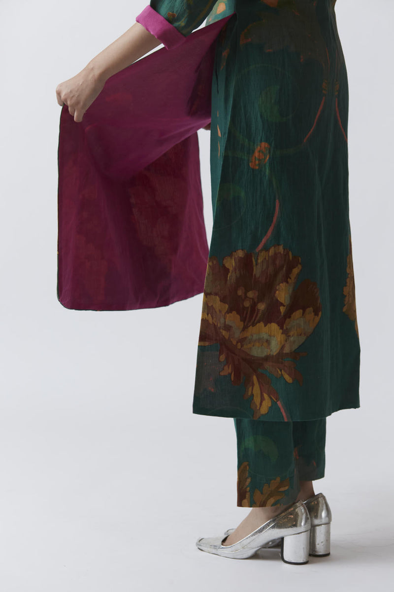 RHODE LINEN KURTA SET Kurta Sets by Yam for women Worldwide