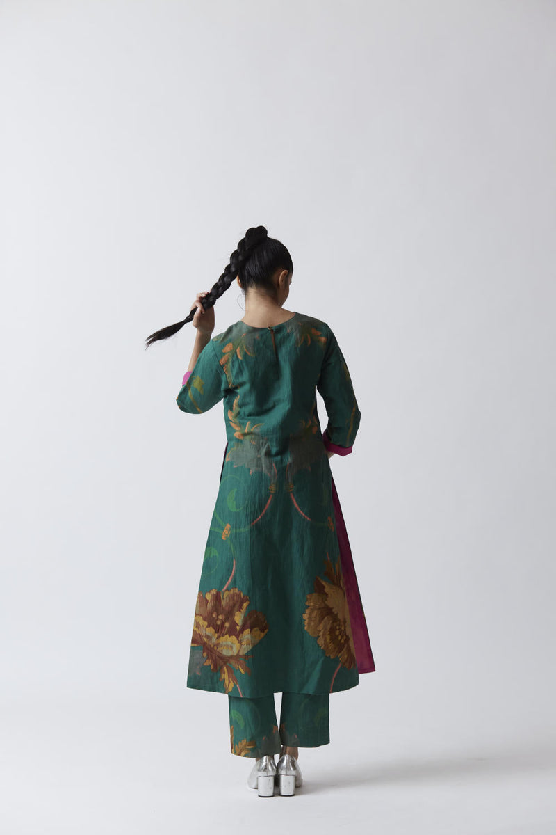 RHODE LINEN KURTA SET Kurta Sets by Yam for women Worldwide