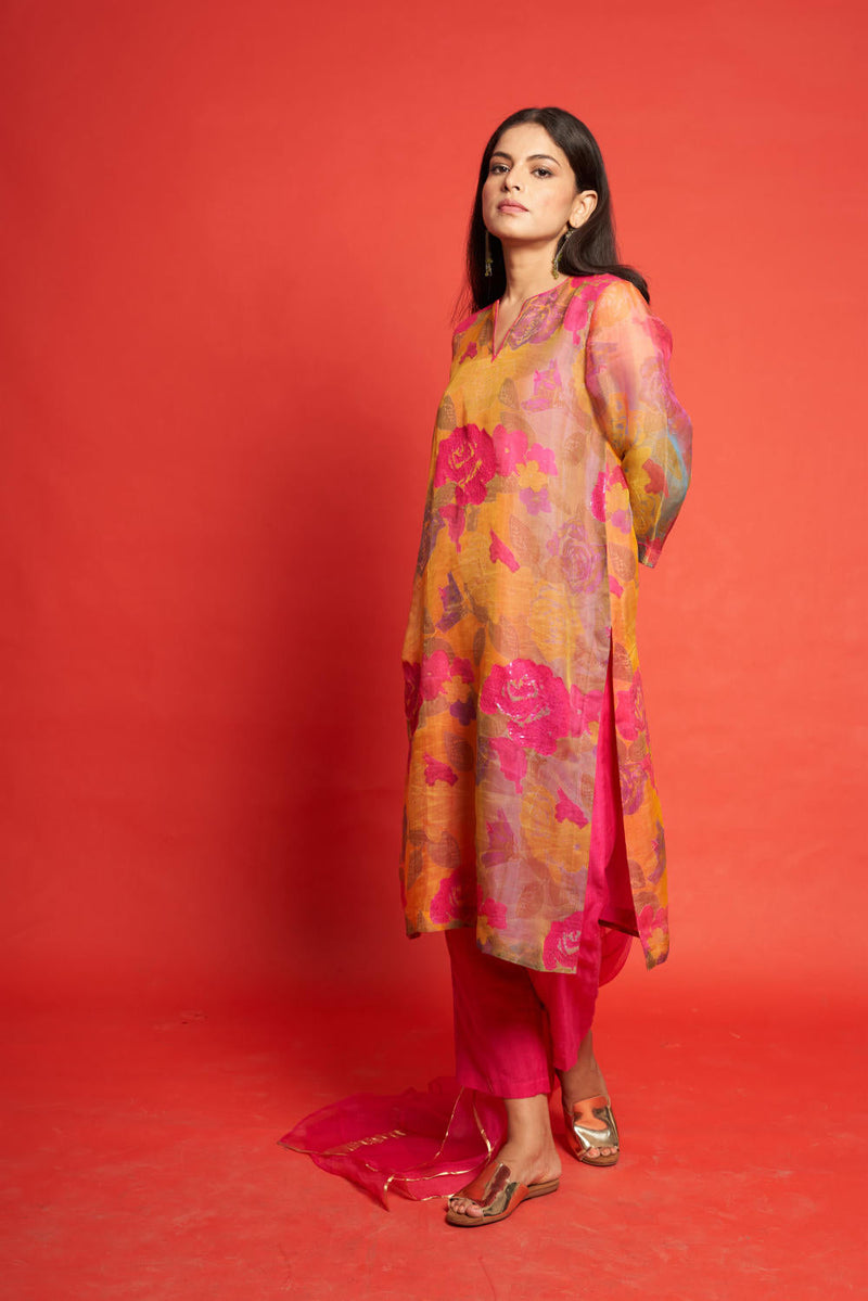 Rose Kurta Sets by Priti Prashant for women Worldwide