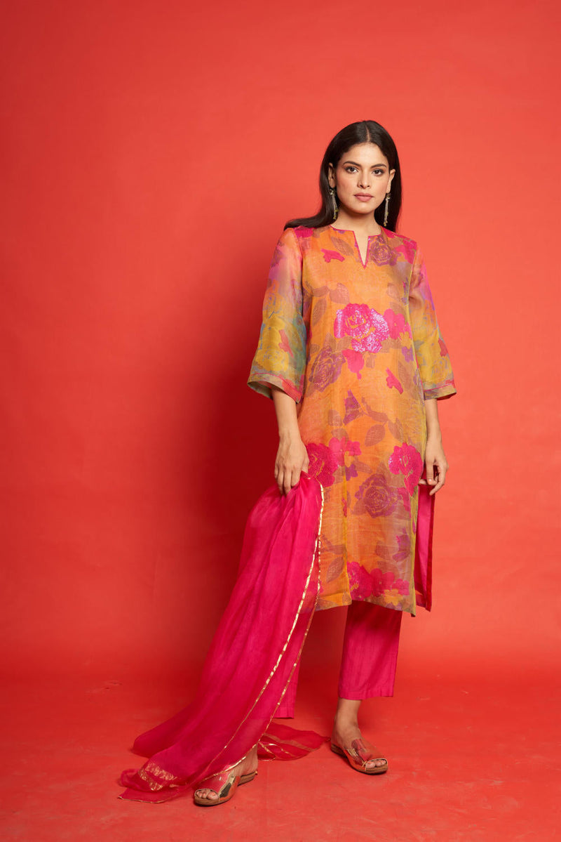 Rose Kurta Sets by Priti Prashant for women Worldwide