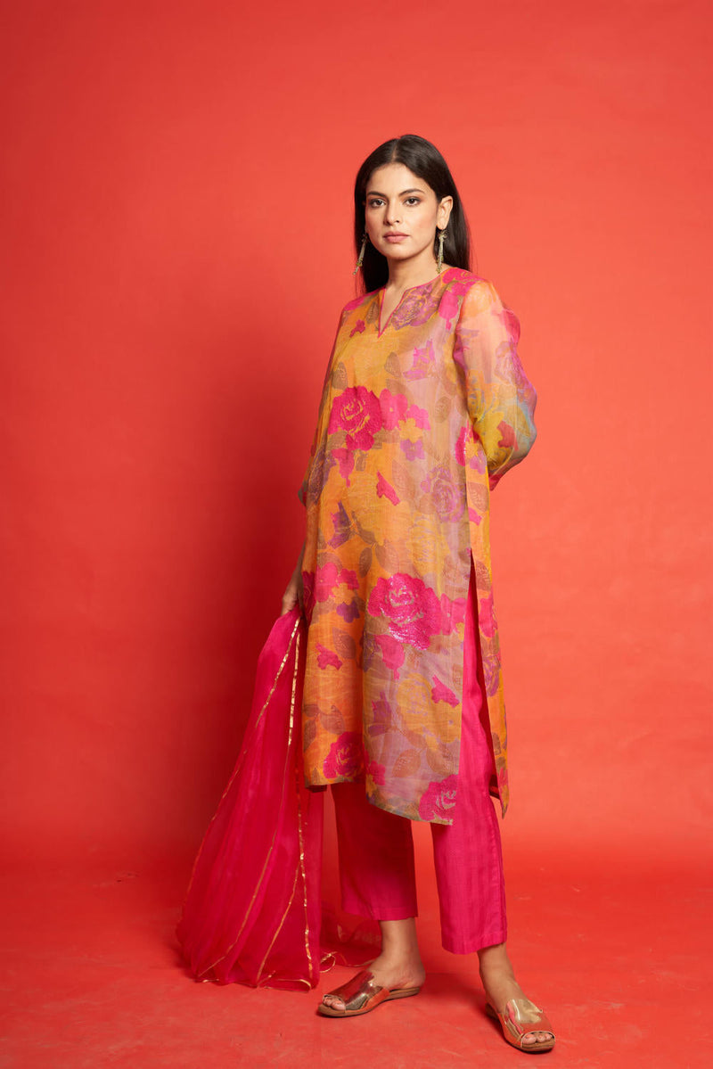 Rose Kurta Sets by Priti Prashant for women Worldwide