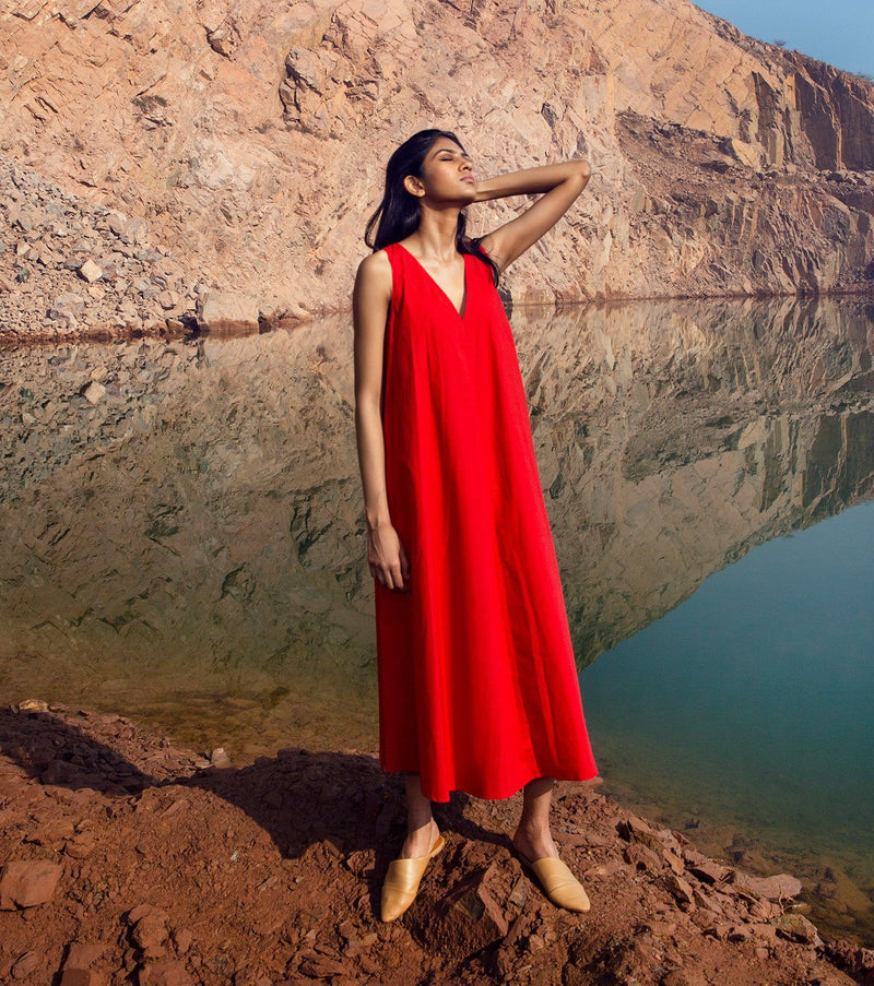 Roses Are Red by Khara Kapas in red for women Worldwide