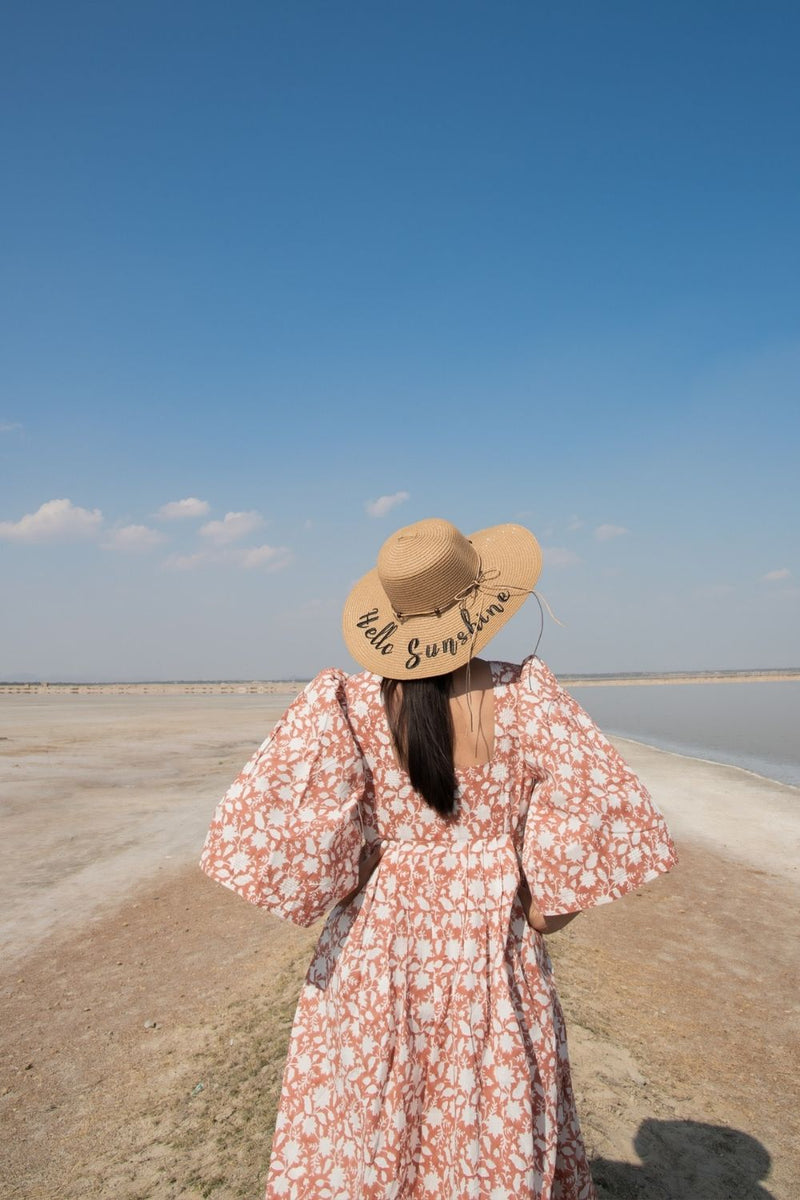Rust Basille Victoria Dress Top & Tunics,Dress by Marche for women Worldwide