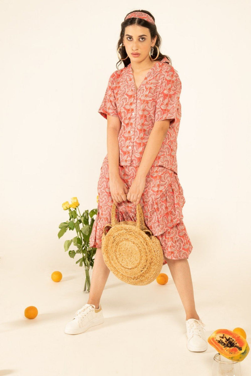 Sacha Flounce Skirt Co-ord by Marche for women Worldwide