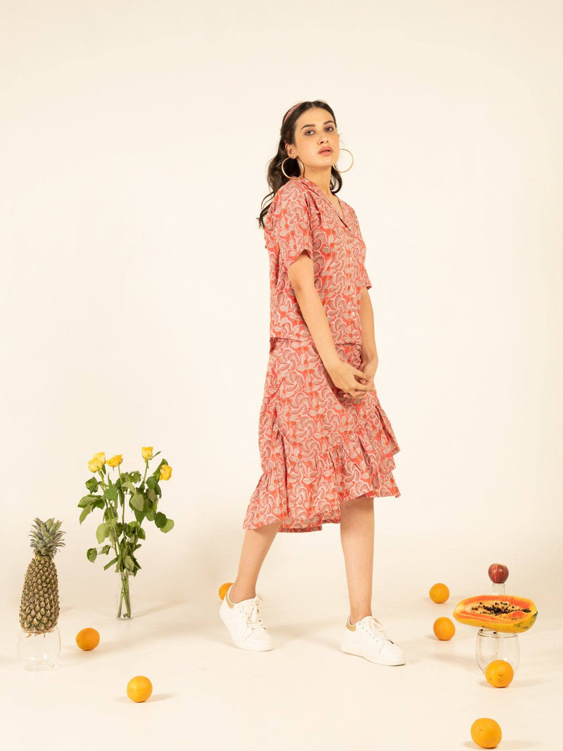 Sacha Flounce Skirt Co-ord by Marche for women Worldwide