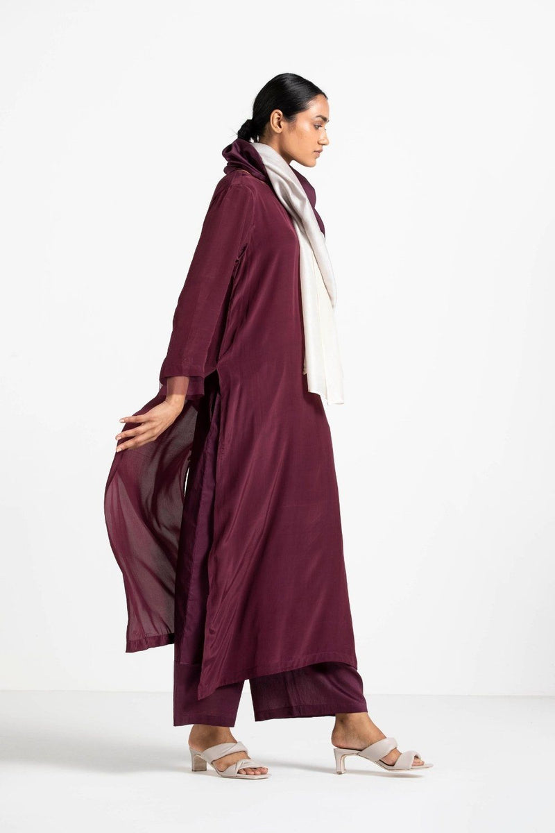 Scarf Wine by THREE for women Worldwide