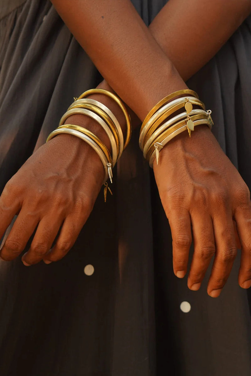 Mango Bangle brass bangle and bracelet by Surmeyi for women Worldwide