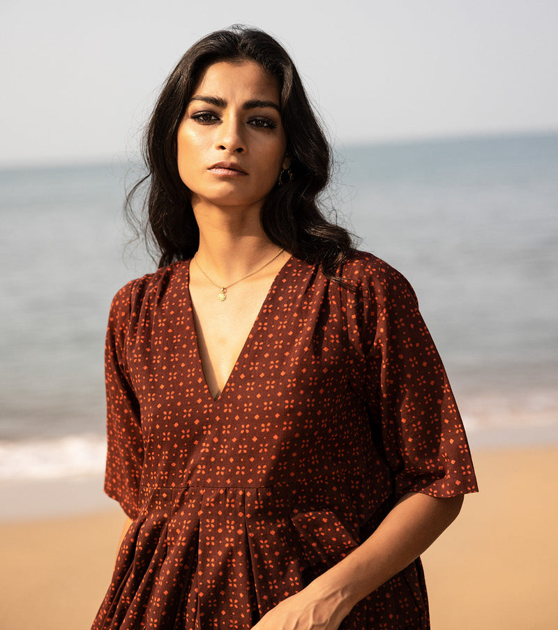 Set me on fire Dress by Khara Kapas for women Worldwide