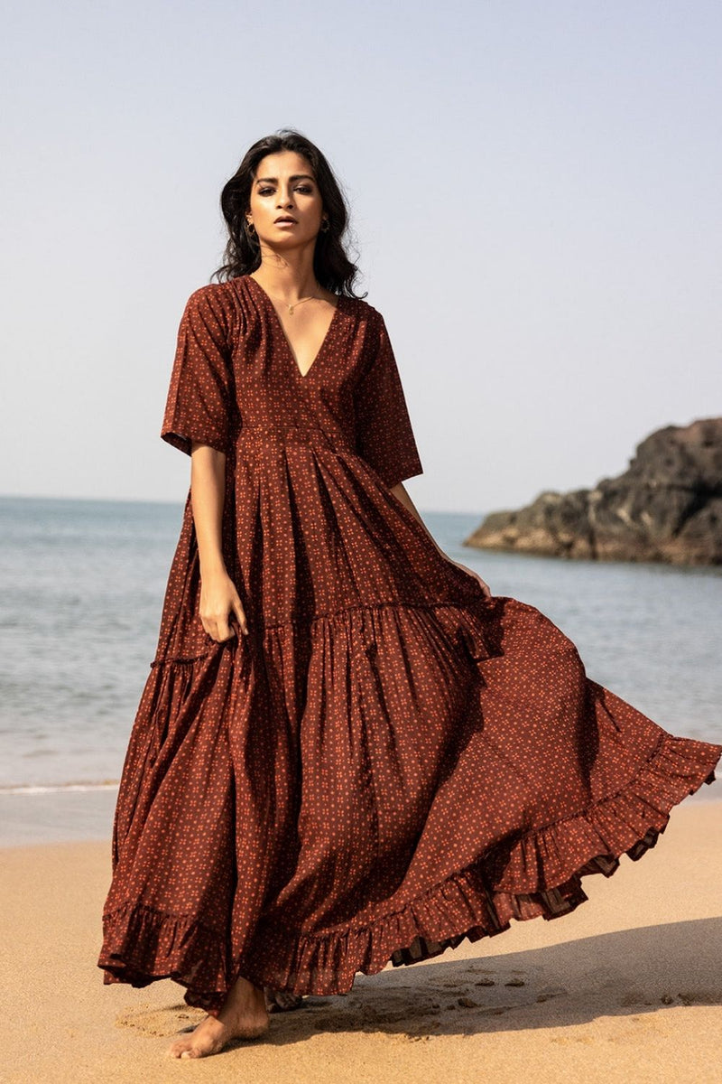 Set me on fire Dress by Khara Kapas for women Worldwide