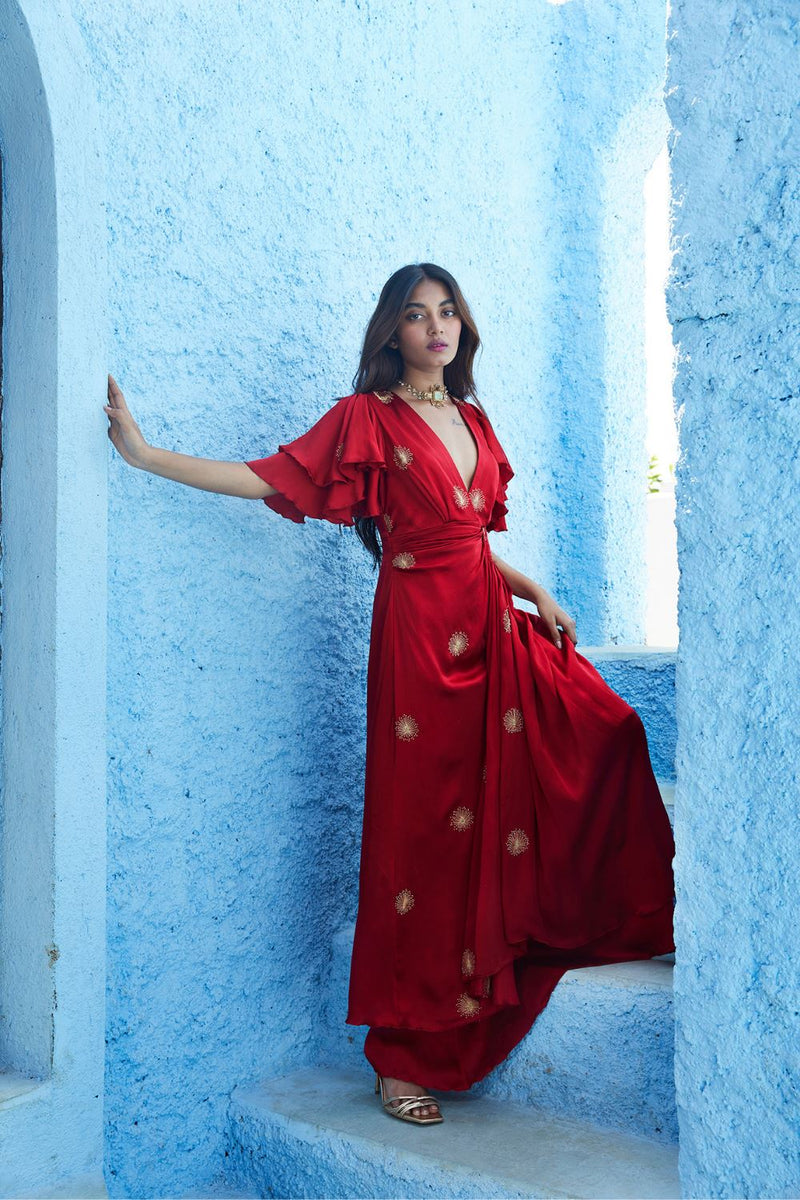 SHAZNEEN SILK DRESS silk by JodiLife for women Worldwide