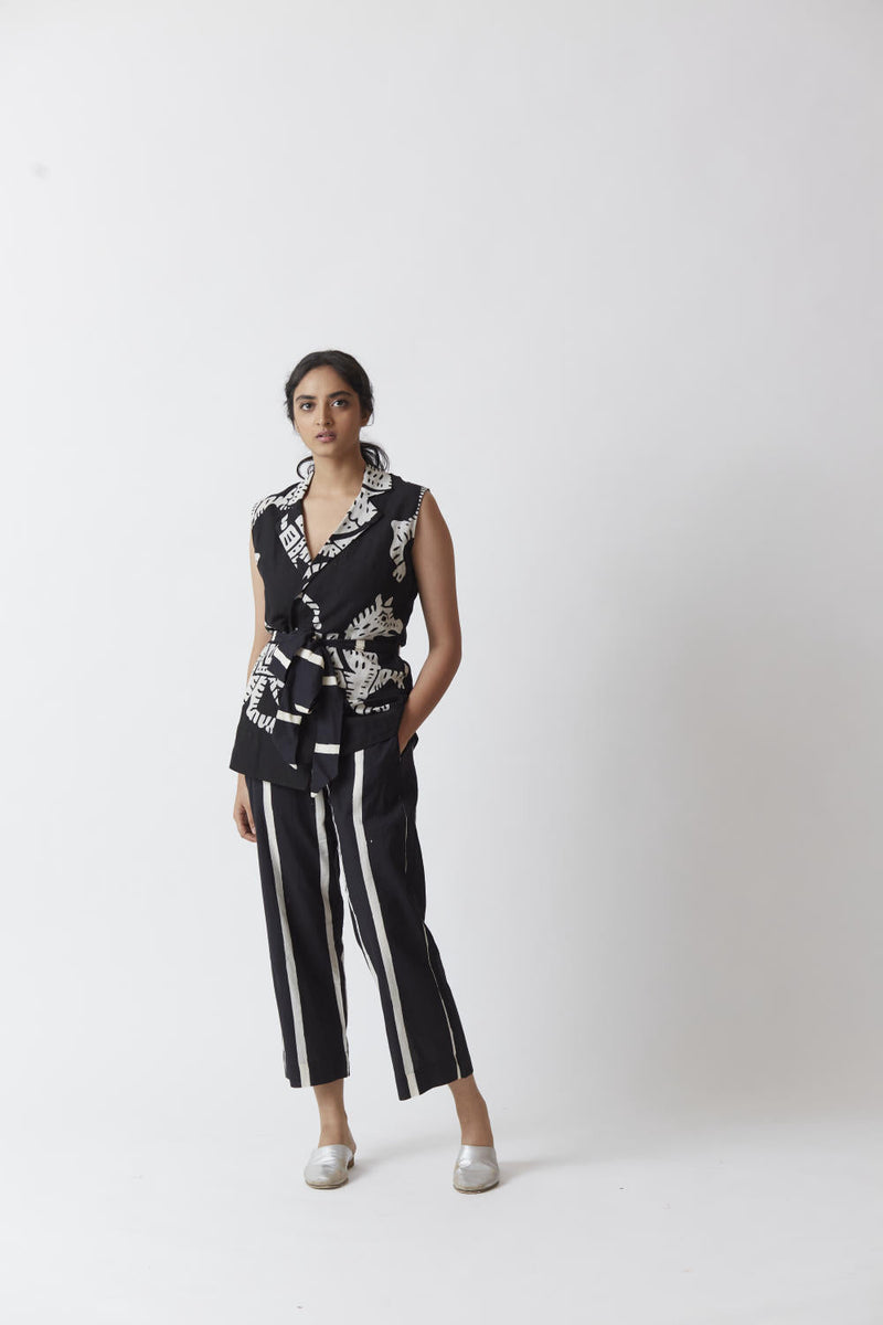 SHER JACKET SET (BLACK) Co-ord Set by Yam for women Worldwide