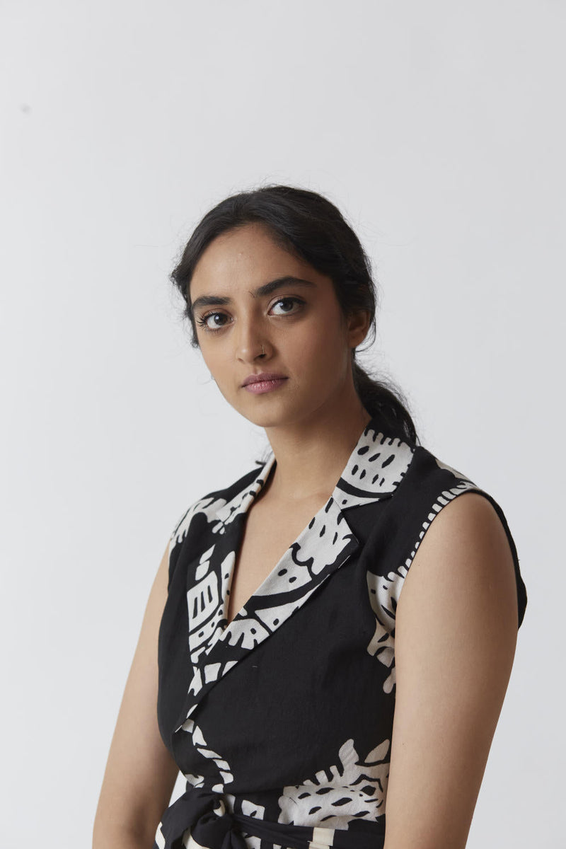 SHER JACKET SET (BLACK) Co-ord Set by Yam for women Worldwide