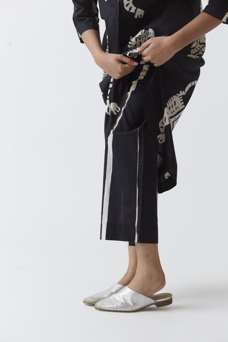 SHER KURTA SET (BLACK) Kurta Sets by Yam for women Worldwide