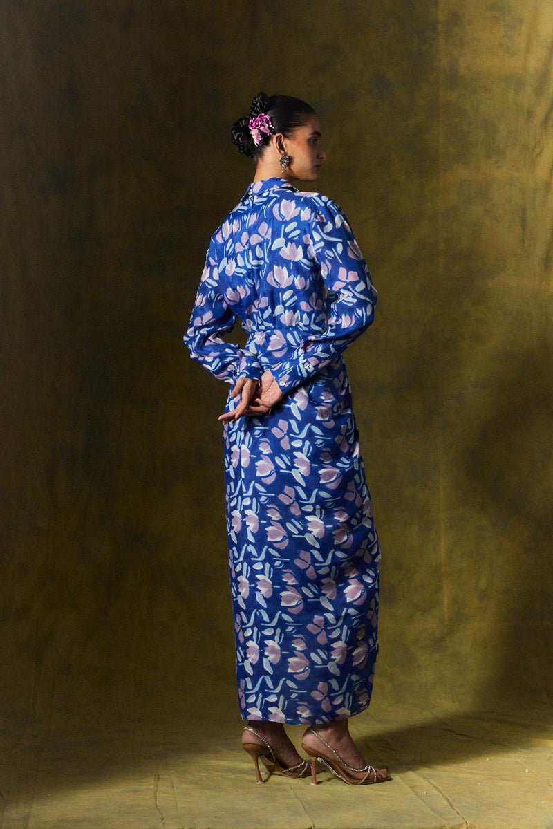 NEELAM SILK SHIRT DRESS silk by JodiLife for women Worldwide