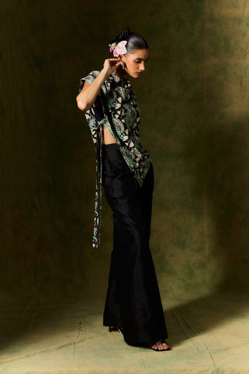 RANIA SILK TROUSERS silk by JodiLife for women Worldwide