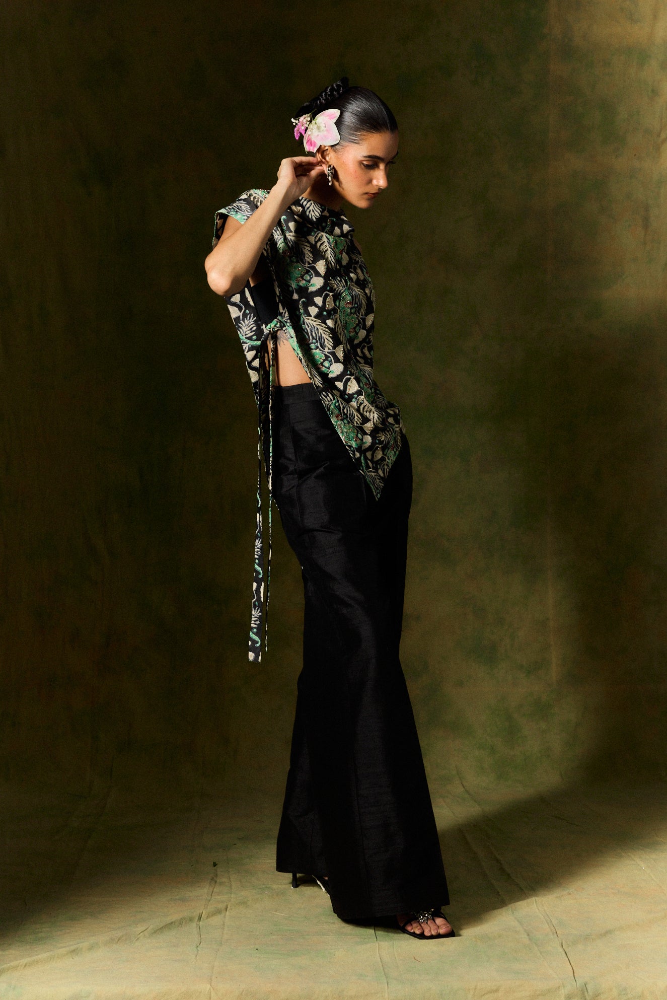 RANIA SILK TROUSERS