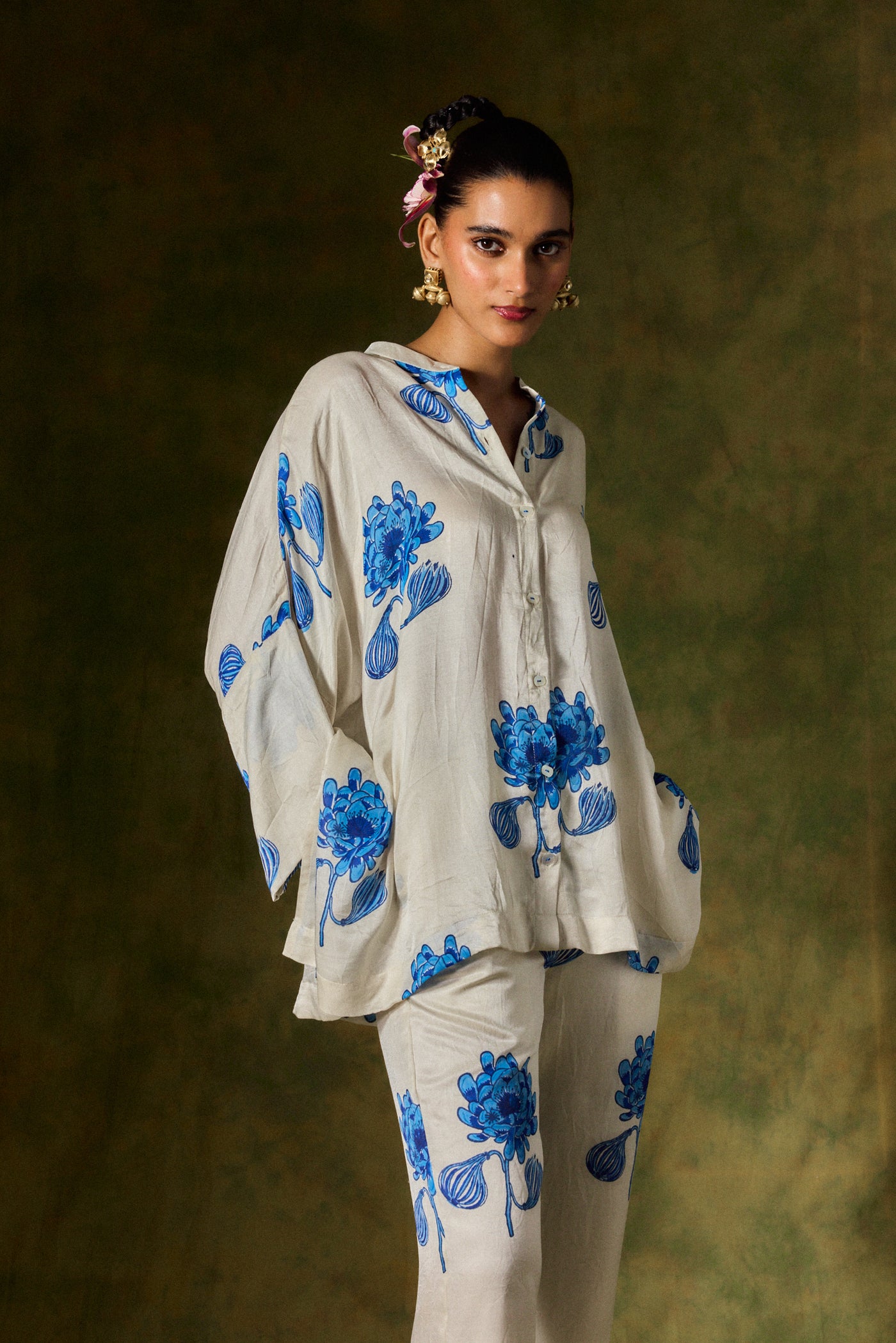 FIZAH SILK SHORT KURTA