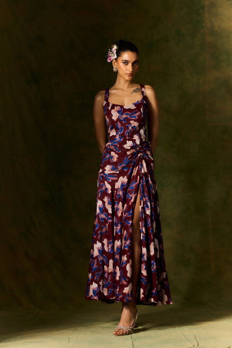 MEHER SILK SKIRT satin by JodiLife for women Worldwide