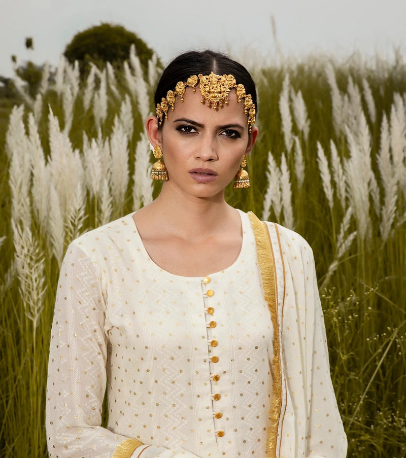 Shubhra Poshak Kurta Sets by Khara Kapas for women Worldwide