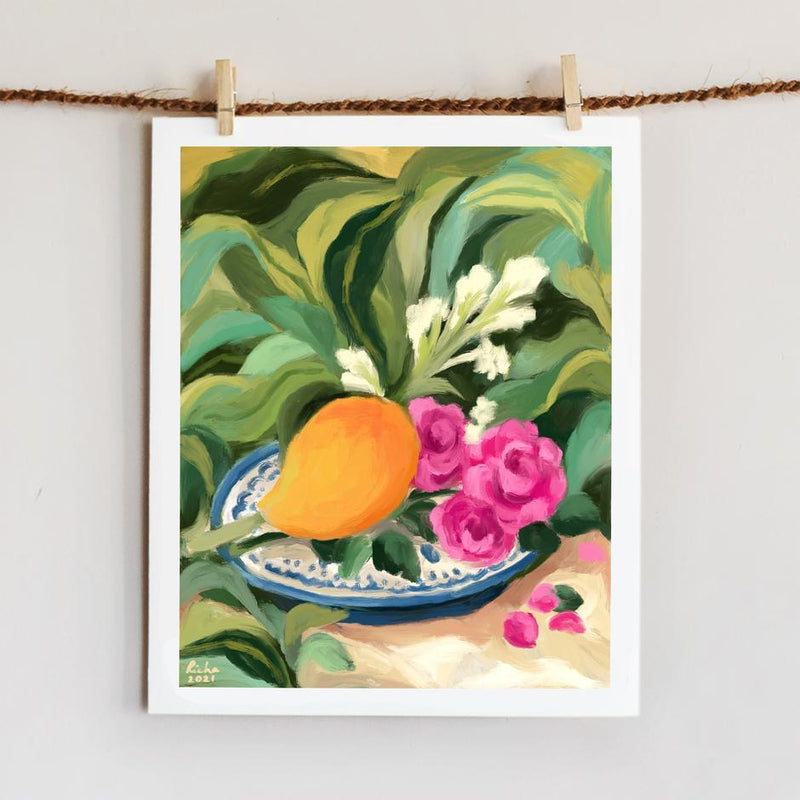 Summer on a Plate Art Richa Kashelkar