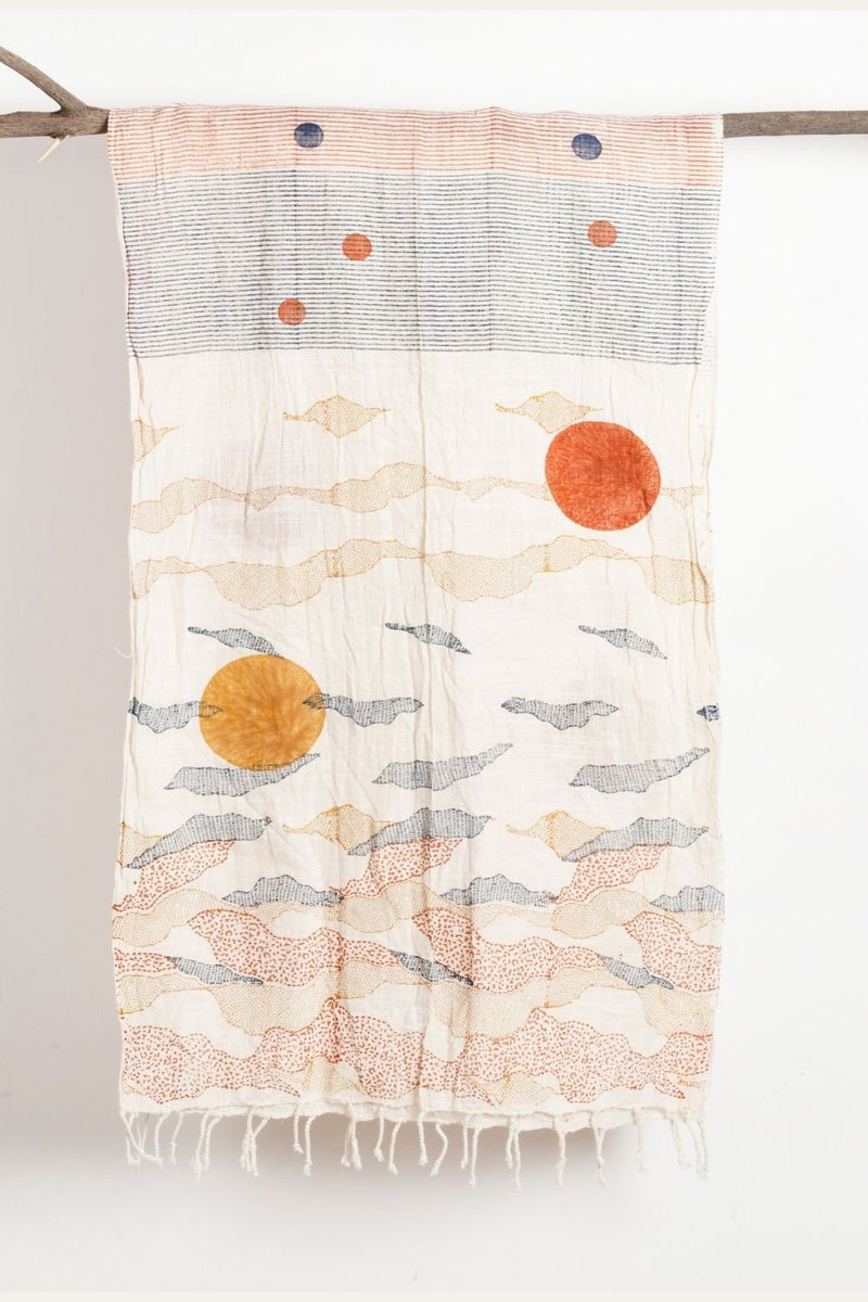 SUN DOWNER SCARF by Rias for Worldwide