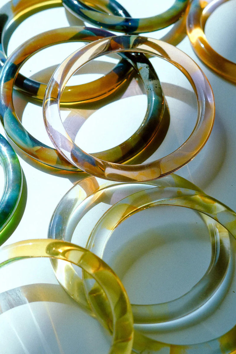 Dawn and Dusk Bangles glass bangle and bracelet by Surmeyi for women Worldwide