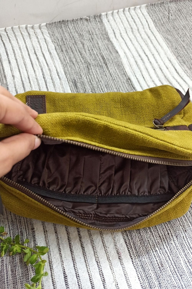 The Burlap Toiletries Pouch by The Burlap People for Worldwide