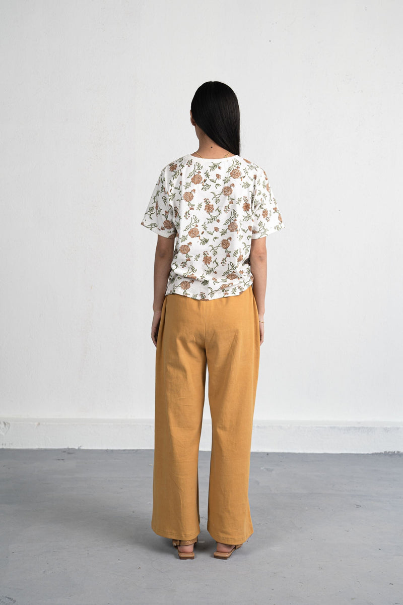 The Dawn organic cotton knit rib trousers Bottoms by SUI for women Worldwide