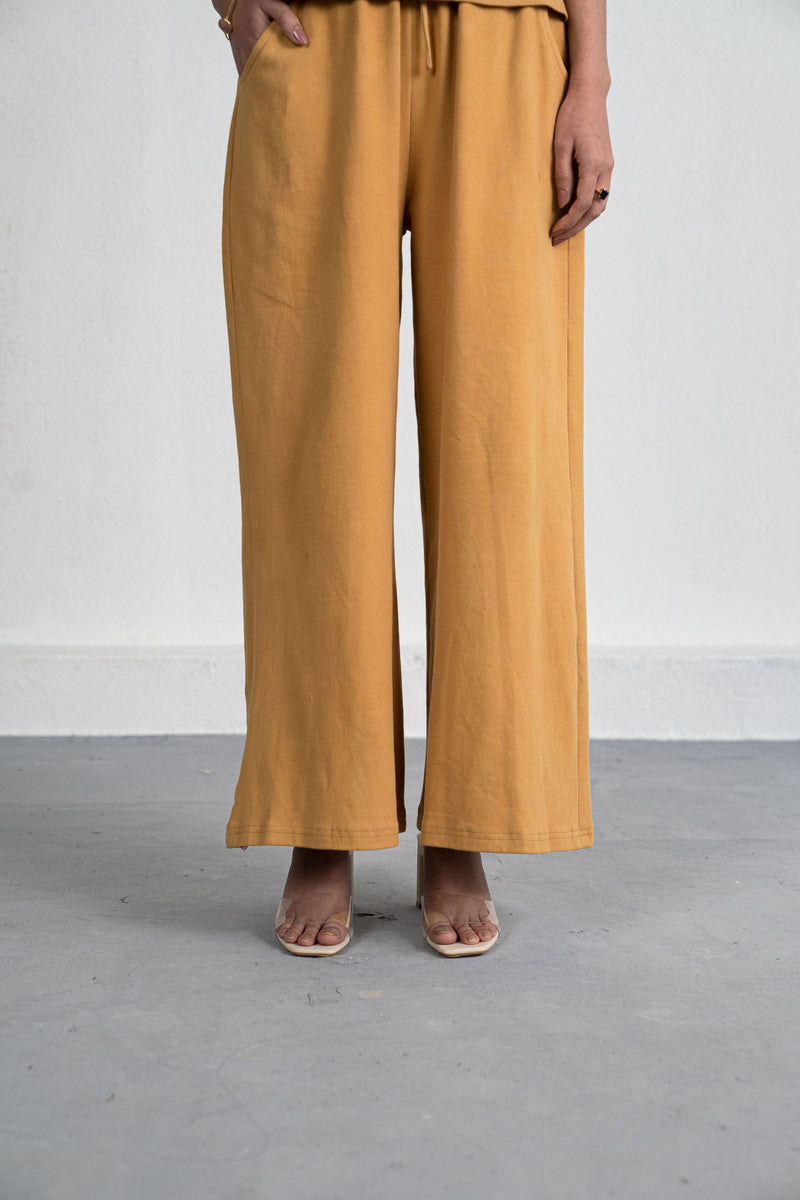 The Dawn organic cotton knit rib trousers Bottoms by SUI for women Worldwide