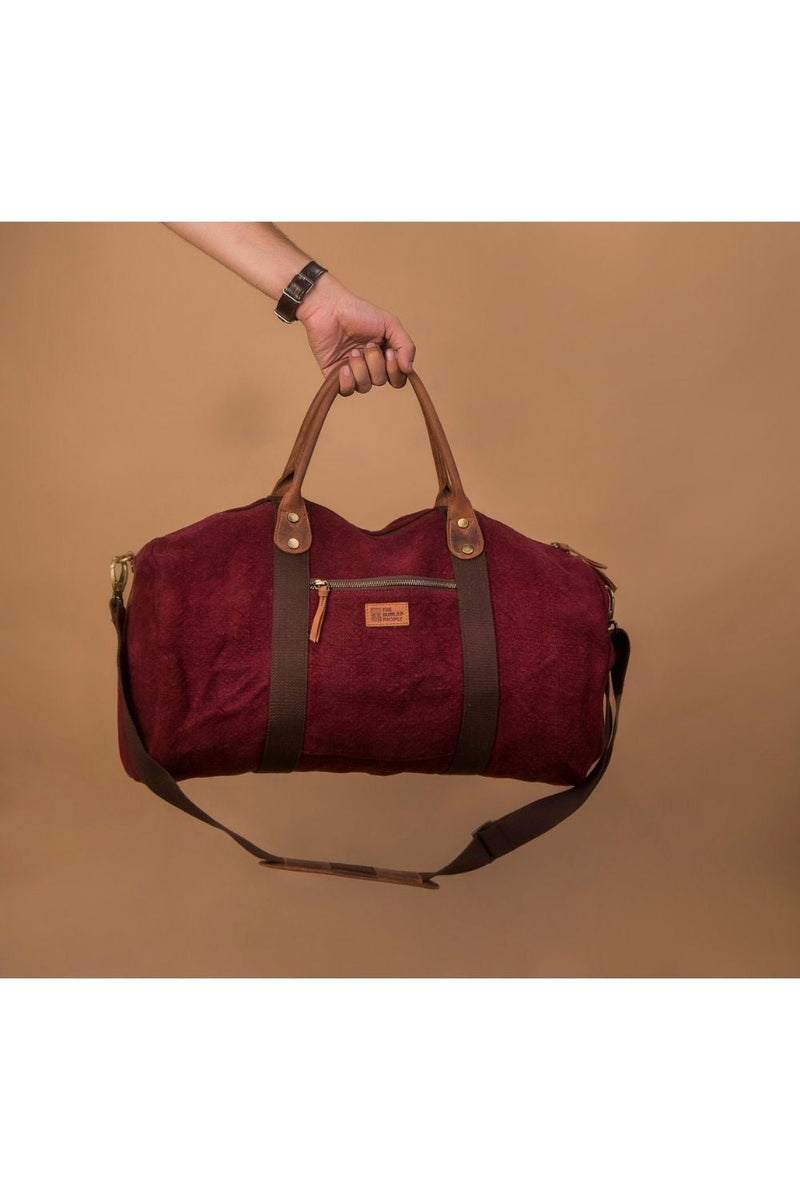 The Original Burlap Duffel by The Burlap People for Worldwide