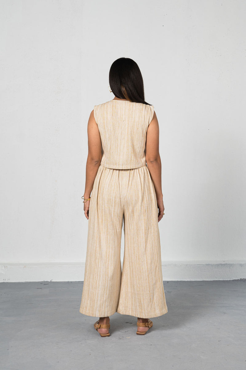 The Winter Garden handwoven organic cotton crop top Top & Tunics by SUI for women Worldwide