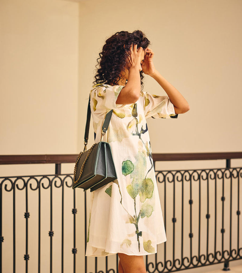 The Glory Dress cotton by Khara Kapas in white for women Worldwide