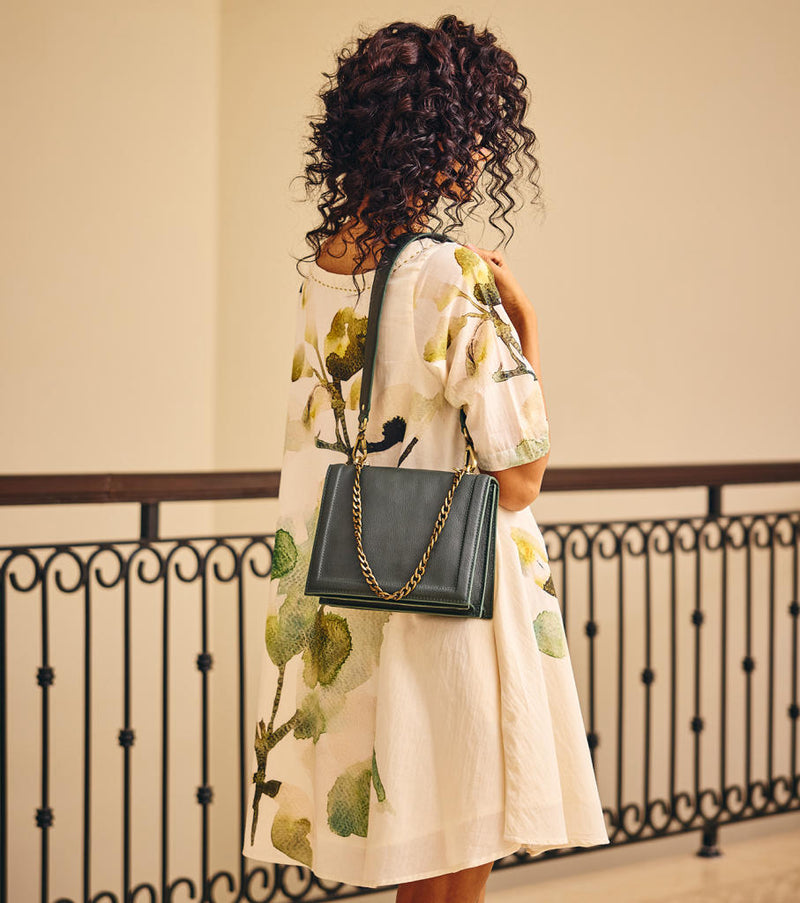 The Glory Dress cotton by Khara Kapas in white for women Worldwide