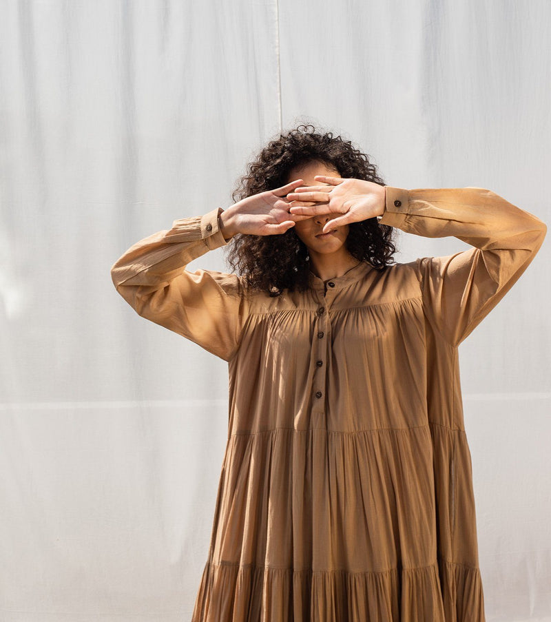 Touch Wood Dress by Khara Kapas for women Worldwide