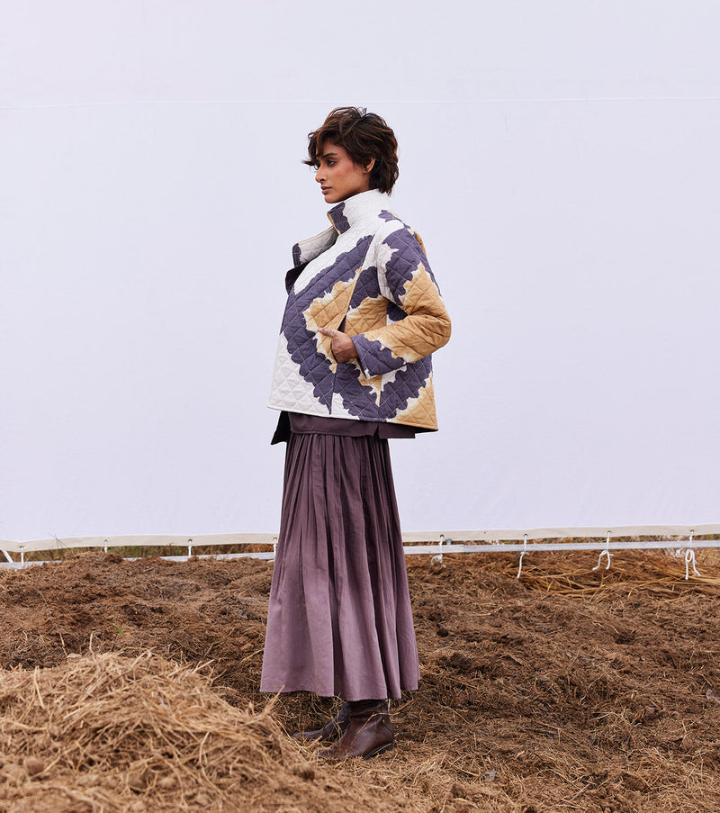 Umbre jacket cotton by Khara Kapas in multi for women Worldwide