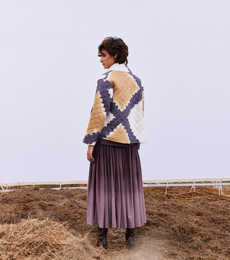 Umbre jacket cotton by Khara Kapas in multi for women Worldwide