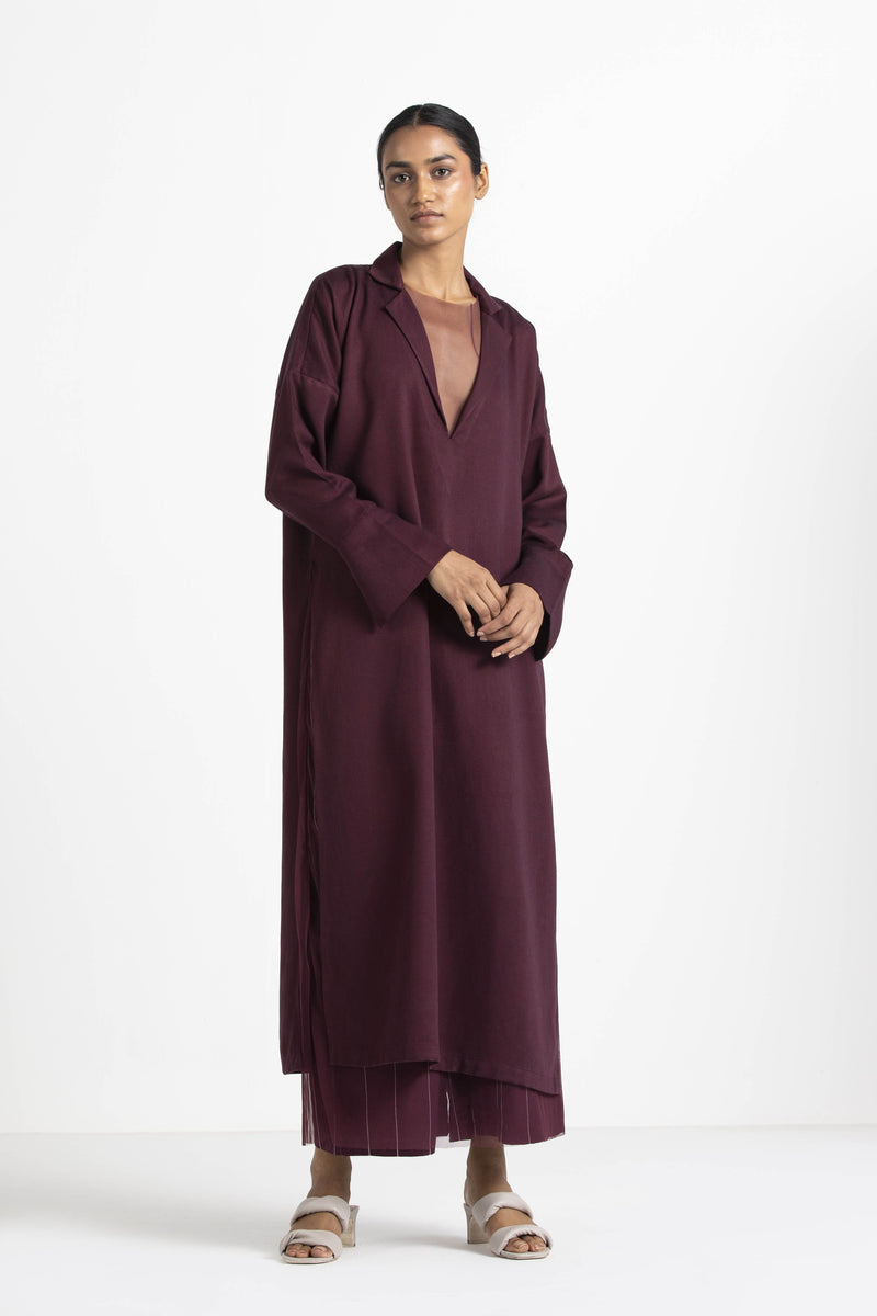V Neck Tunic Co-ord (Set of 3) by THREE for women Worldwide