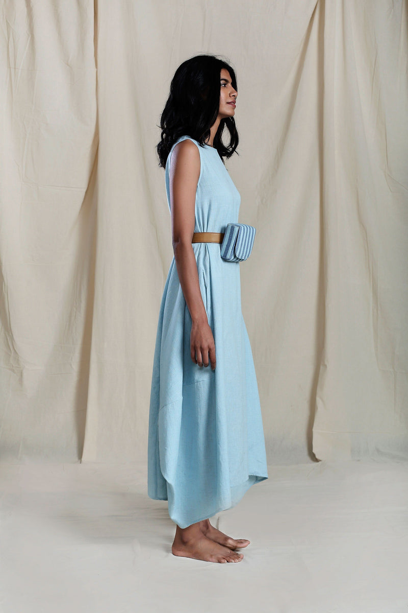 Vari Aakaar Blue dress Dress by Mati for women Worldwide