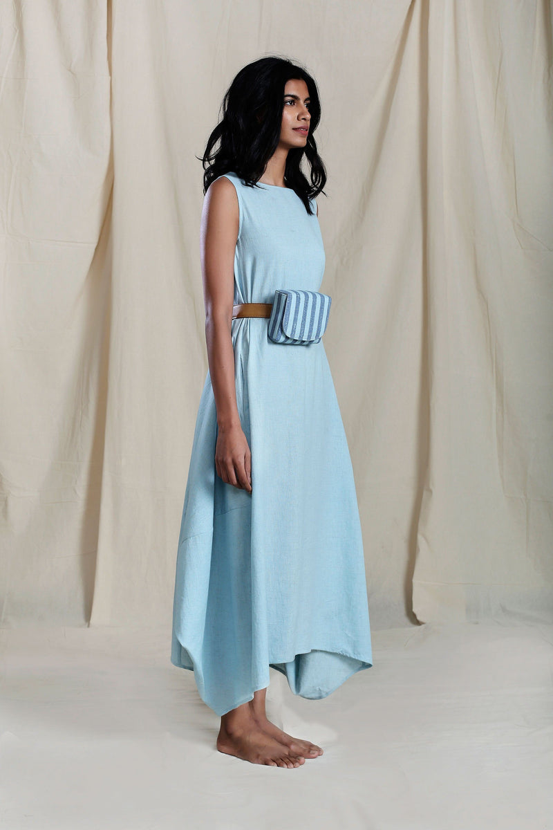 Vari Aakaar Blue dress Dress by Mati for women Worldwide