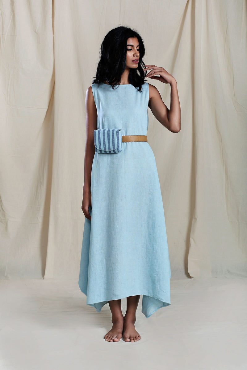 Vari Aakaar Blue dress Dress by Mati for women Worldwide